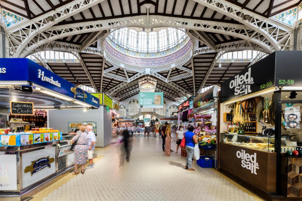 Ttdssa Vlc Ramellets Street Central Market Valence Extérieur photo